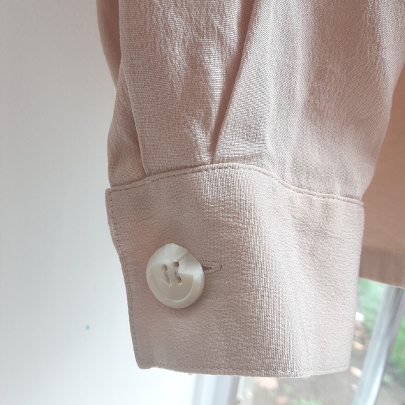 Christian Dior Vintage Silk Long Sleeve Shirt 12 - Picture 4 of 6